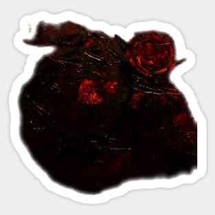 Roses crown Sticker